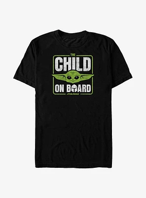 Star Wars The Mandalorian Child On Board T-Shirt