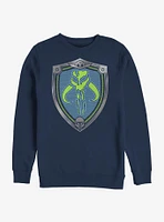 Star Wars The Mandalorian Mando Shield Crew Sweatshirt