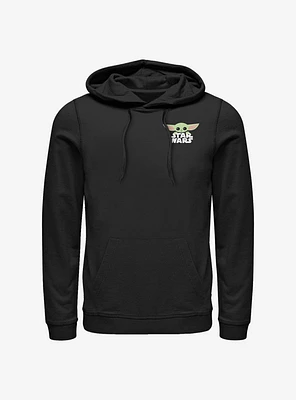 Star Wars The Mandalorian Child Bold Badge Hoodie