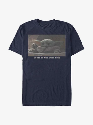 Star Wars The Mandalorian Child Cute Side T-Shirt