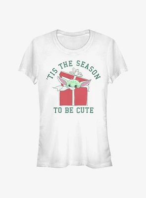 Star Wars The Mandalorian Child 'Tis Season Girls T-Shirt