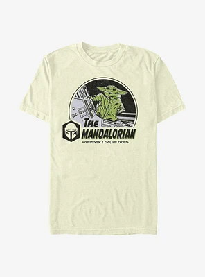 Star Wars The Mandalorian Child Space T-Shirt