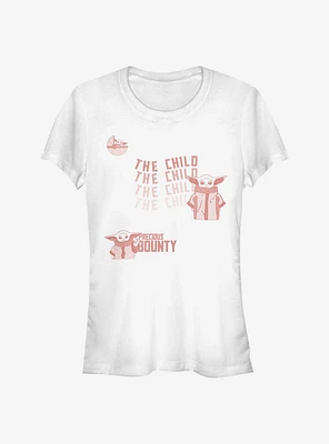 Star Wars The Mandalorian Child Playful Girls T-Shirt