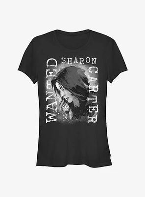 Marvel The Falcon And Winter Soldier Sharon Carter Girls T-Shirt