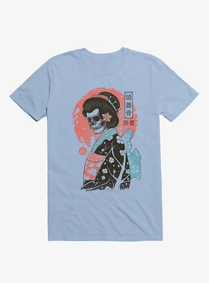 Yokai Geisha Light Blue T-Shirt