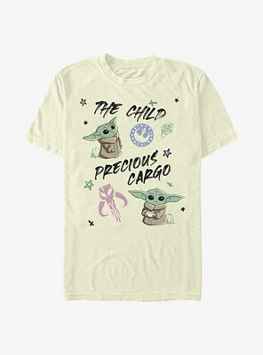 Star Wars The Mandalorian Child Art Sketch T-Shirt