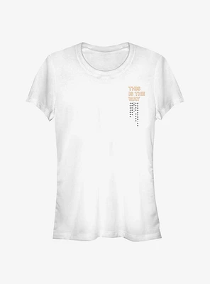 Star Wars The Mandalorian Way Badge Girls T-Shirt
