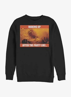 Star Wars Waking Up Crew Sweatshirt