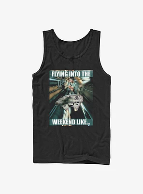 Star Wars Flying Into The Weekend Tank