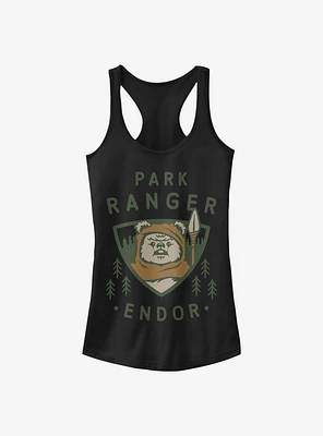 Star Wars Park Ranger Girls Tank Top
