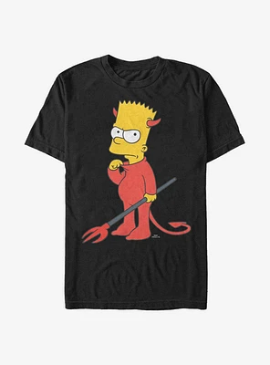 The Simpsons Devil Bart T-Shirt