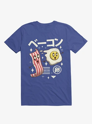Kawaii Breakfast Royal Blue T-Shirt
