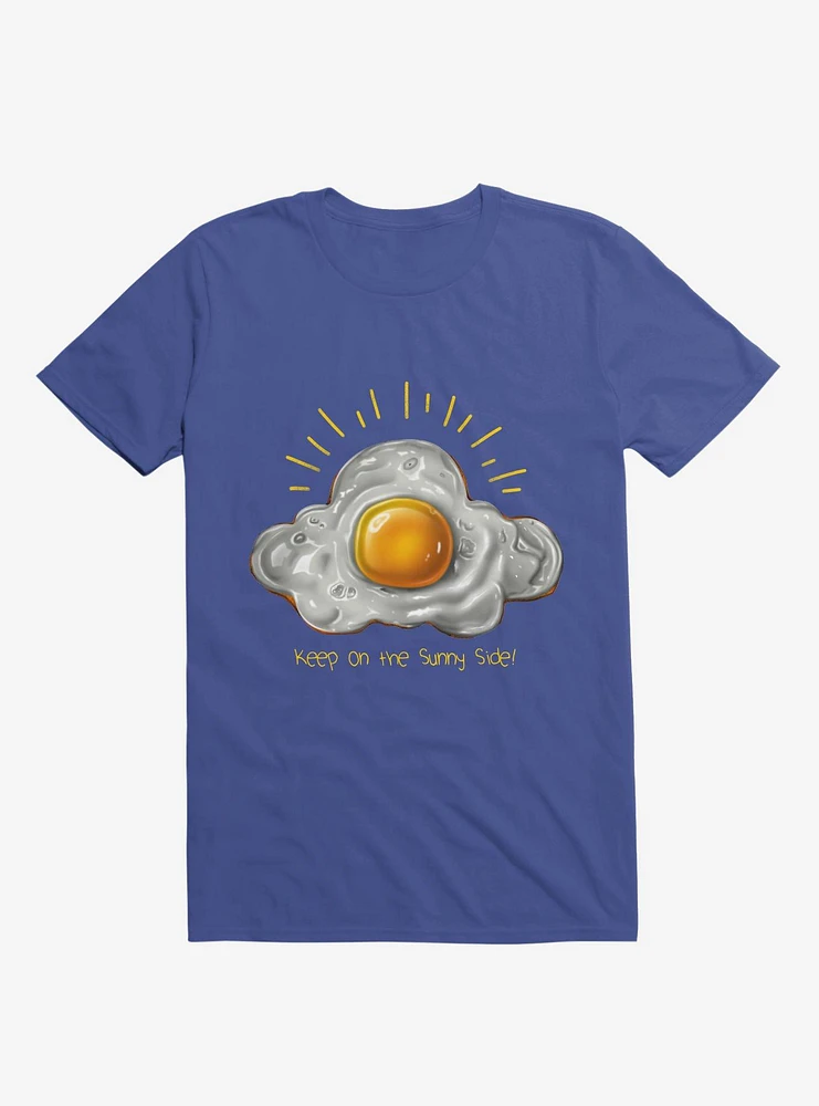 Sunny Side Royal Blue T-Shirt