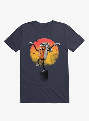Sushi Style Navy Blue T-Shirt