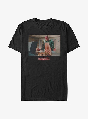 Marvel WandaVision Vision Cooking T-Shirt
