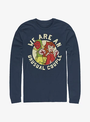 Marvel WandaVision Unusual Couple Long-Sleeve T-Shirt