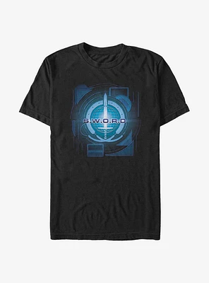 Marvel WandaVision Digital S.W.O.R.D Logo T-Shirt