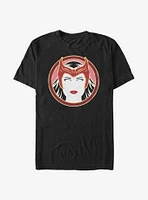 Marvel WandaVision Scarlet Witch Outline T-Shirt