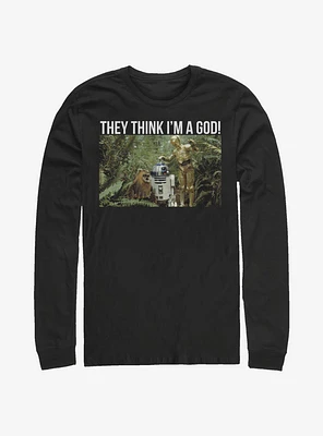 Star Wars C-3PO God Long-Sleeve T-Shirt