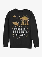 Star Wars Gingerbread At-At Crew Sweatshirt