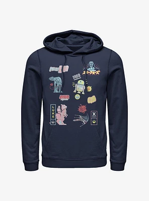 Star Wars Character Glitch Hoodie
