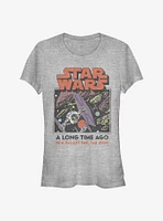 Star Wars A Long TIme Ago Girls T-Shirt