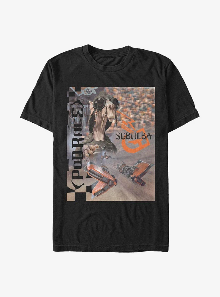 Star Wars Sebulba Pod Poster T-Shirt
