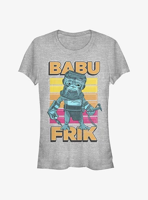 Star Wars: The Rise of Skywalker Pop Babu Frik Girls T-Shirt