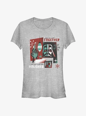 Star Wars Vader Together Girls T-Shirt