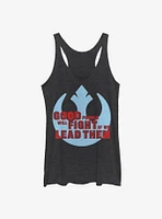 Star Wars: The Rise Of Skywalker Rebel Leader Girls Tank Top
