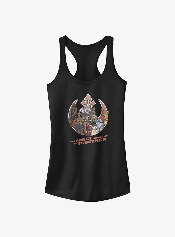 Star Wars: The Rise Of Skywalker Rebel Together Girls Tank Top