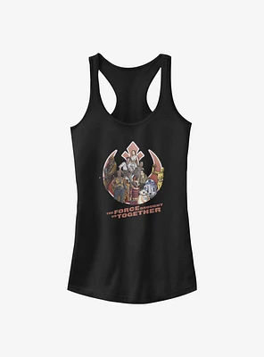 Star Wars: The Rise Of Skywalker Rebel Together Girls Tank Top
