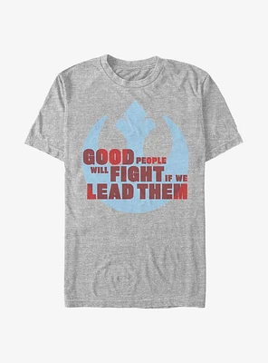 Star Wars: The Rise Of Skywalker Rebel Leader T-Shirt