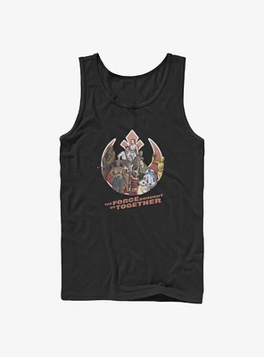 Star Wars: The Rise Of Skywalker Rebel Together Tank Top