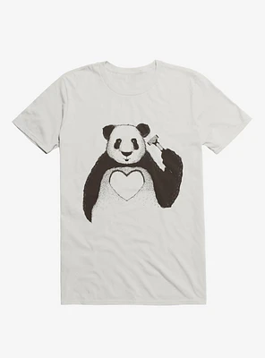Love Panda White T-Shirt