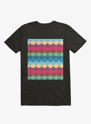 Colorful Mermaid Pattern T-Shirt