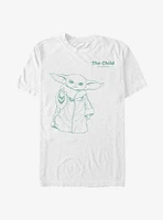 Star Wars The Mandalorian And Child Playful T-Shirt