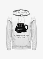 Star Wars Coffee Dark Side Vader Mug Hoodie