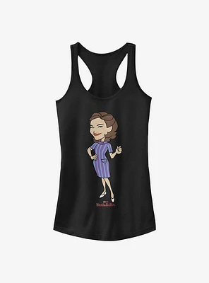 Marvel WandaVision Retro Agatha Girls Tank