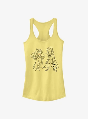 Marvel WandaVision Unusual Couple Simple Ink Girls Tank