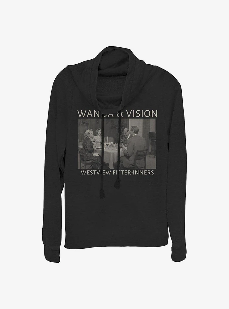 Marvel WandaVision Fitter-Inners Inners Cowlneck Long-Sleeve Girls Top