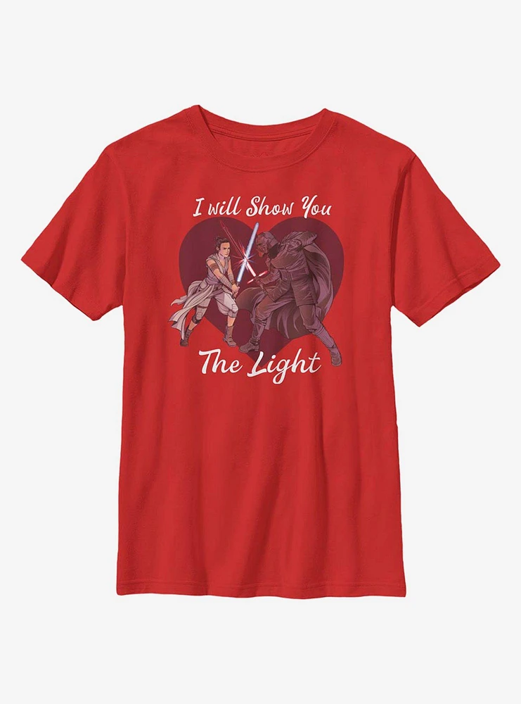 Star Wars: The Rise Of Skywalker I Will Show You Light Youth T-Shirt