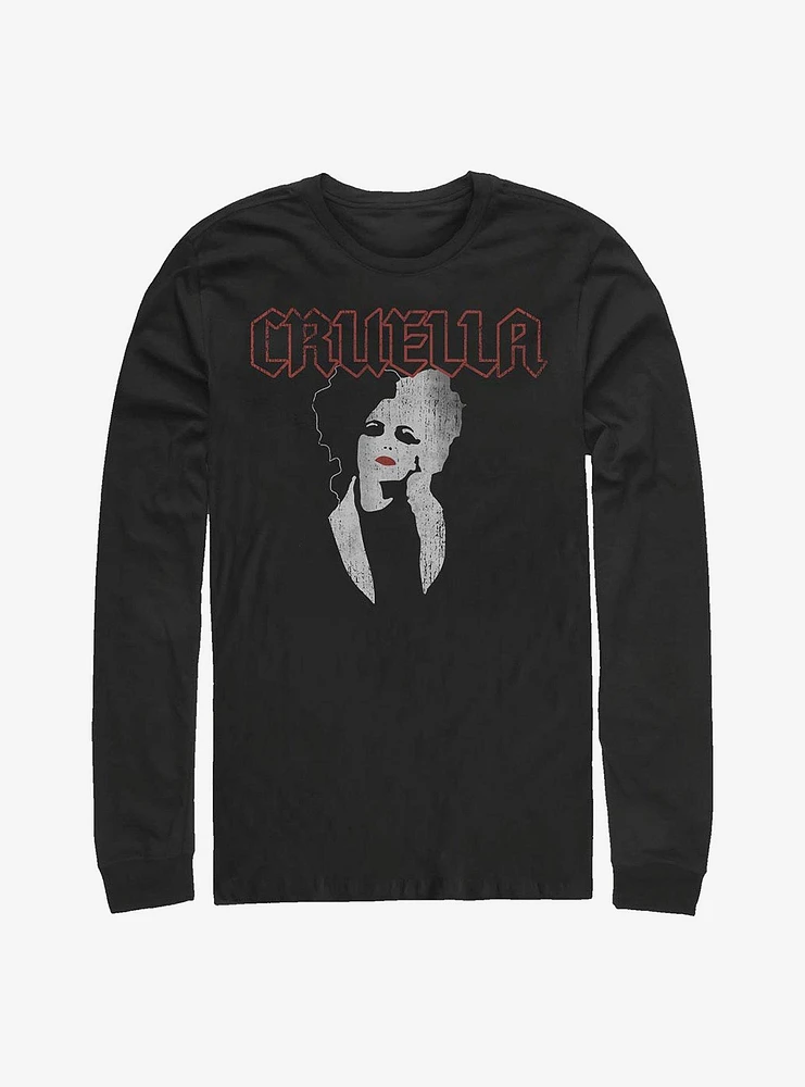 Disney Cruella Rock Long-Sleeve T-Shirt