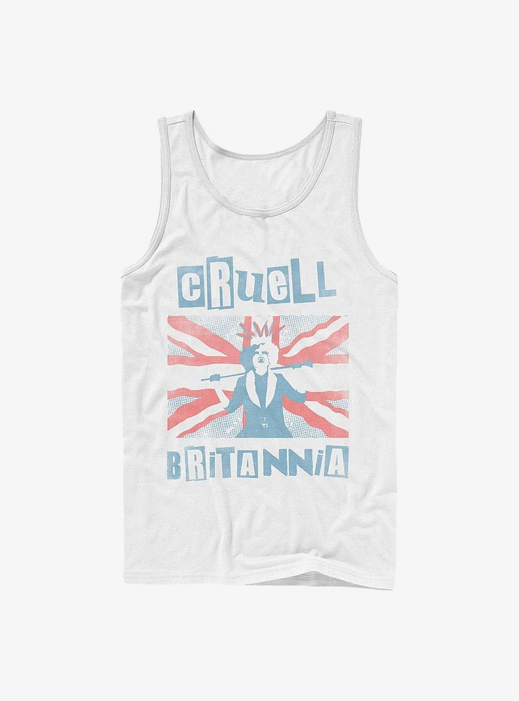 Disney Cruella Cruell Britannia Tank