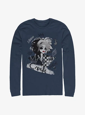 Disney Cruella Artsy Long-Sleeve T-Shirt