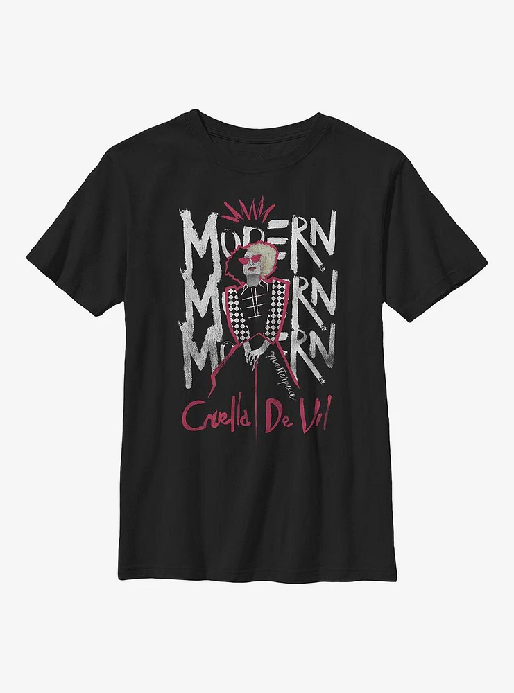 Disney Cruella Modern Masterpiece Youth T-Shirt
