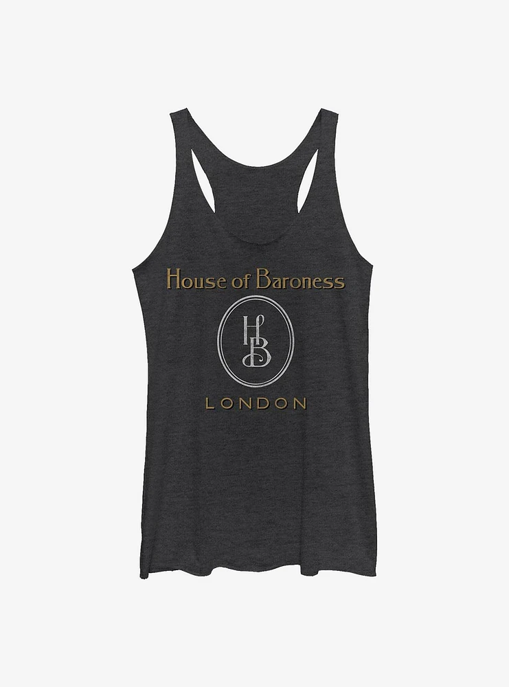 Disney Cruella House Of Baroness London Logo Womens Tank Top