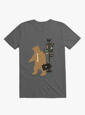 Choices Bear Charcoal Grey T-Shirt