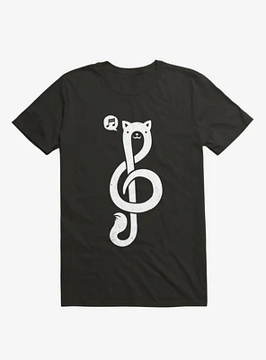 Musicat Black T-Shirt