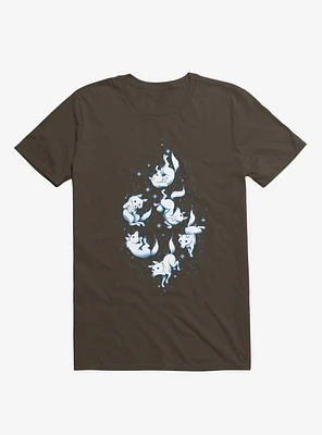 Winter Is Coming Brown T-Shirt